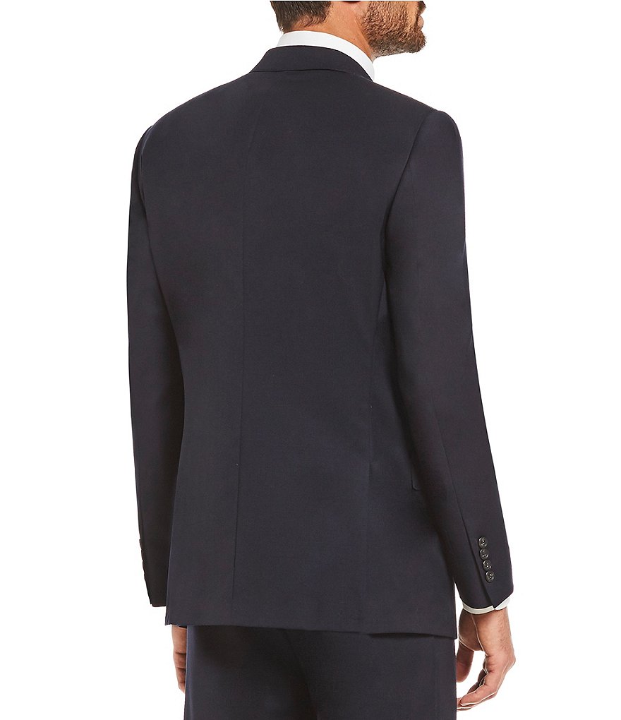 Cremieux Classic Fit Pleated Pant Solid Wool Suit