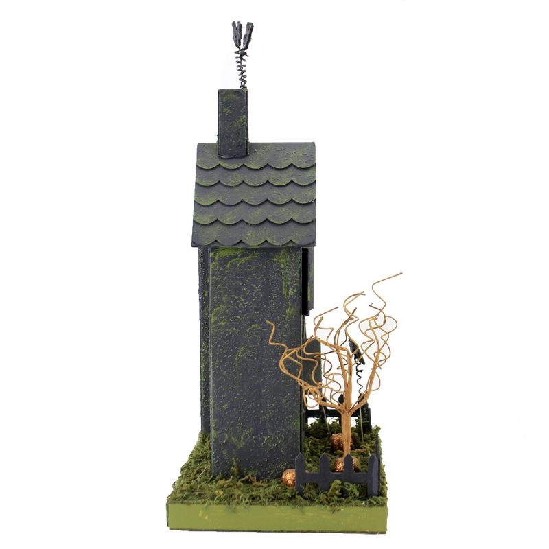 Cody Foster 15.0" Haunting Halloween House Bats Pumpkins Putz  -  Decorative Figurines