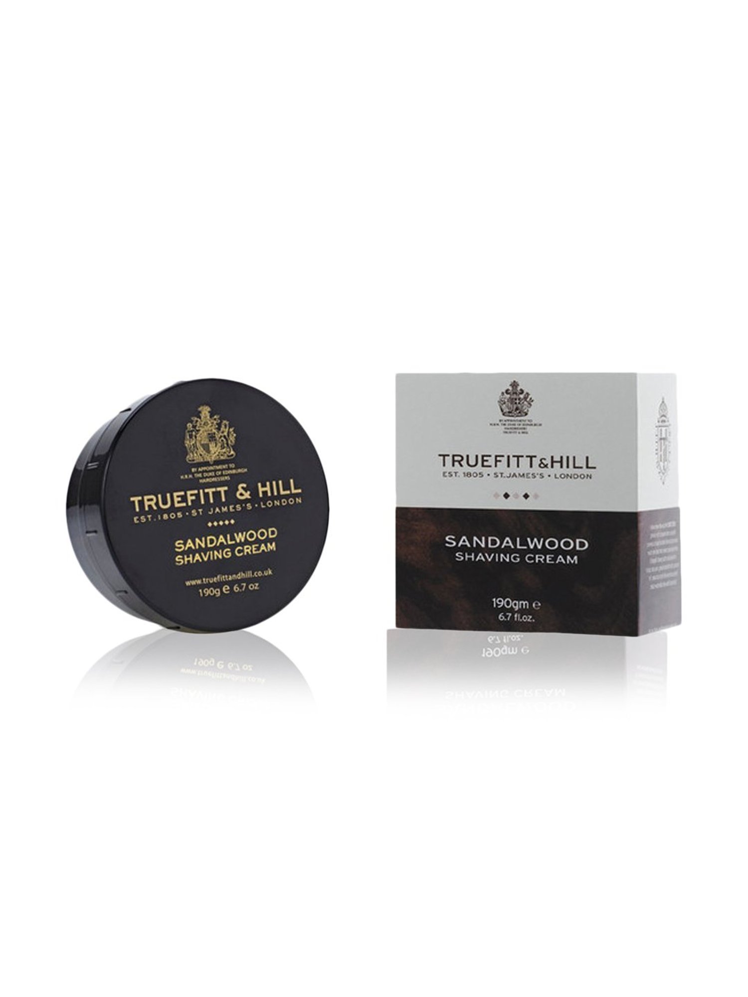 Truefitt & Hill New Sandalwood Shave Cream - 190 gm