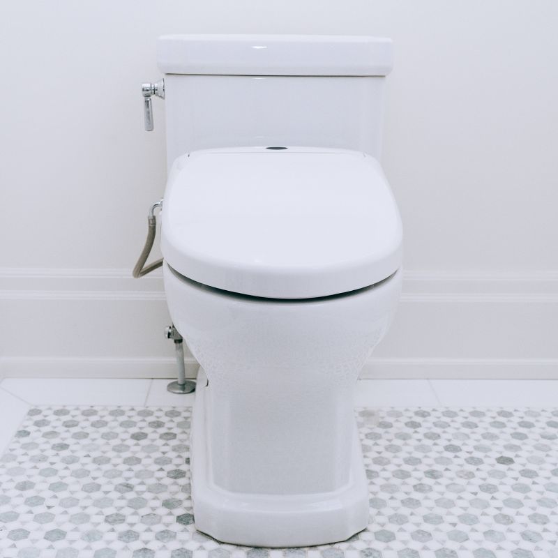Electric Heated Bidet Smart Toilet Seat White - Genie Bidet