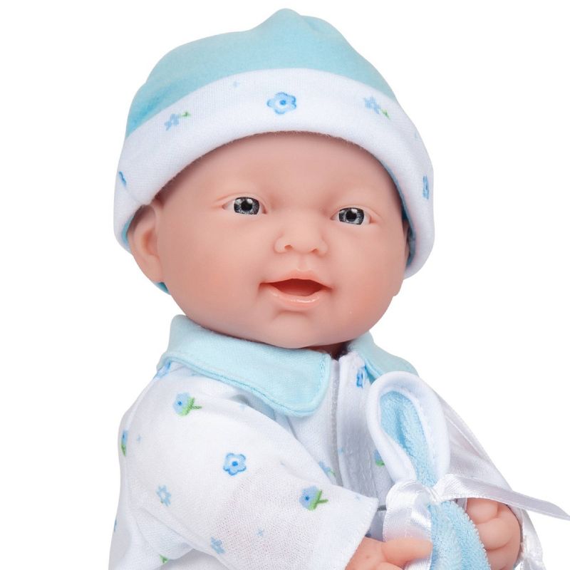 JC Toys La Baby 11" Baby Doll - Blue Outfit