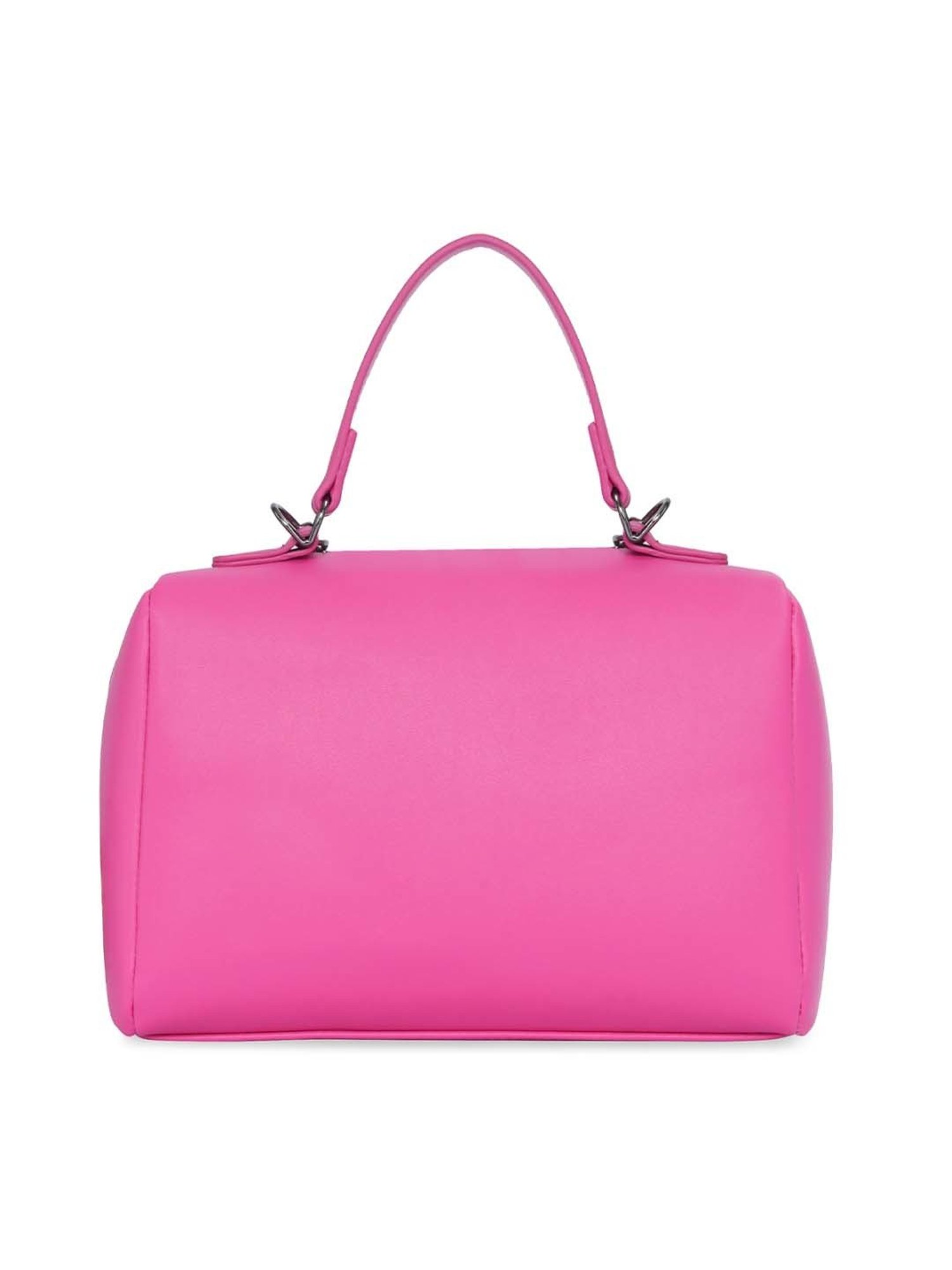 United Colors of Benetton Lianne Pink Solid Handbag