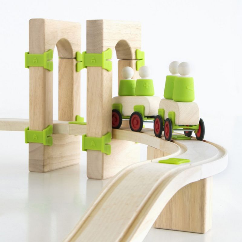 Guidecraft Block Science Foundation Set B  - 92-Piece Set