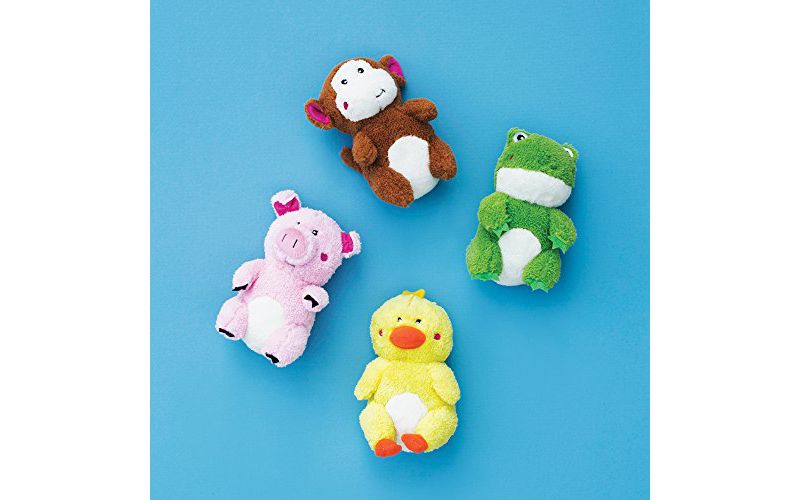 NERF Blitz Squeak Football Dog Toy - Green - 7"