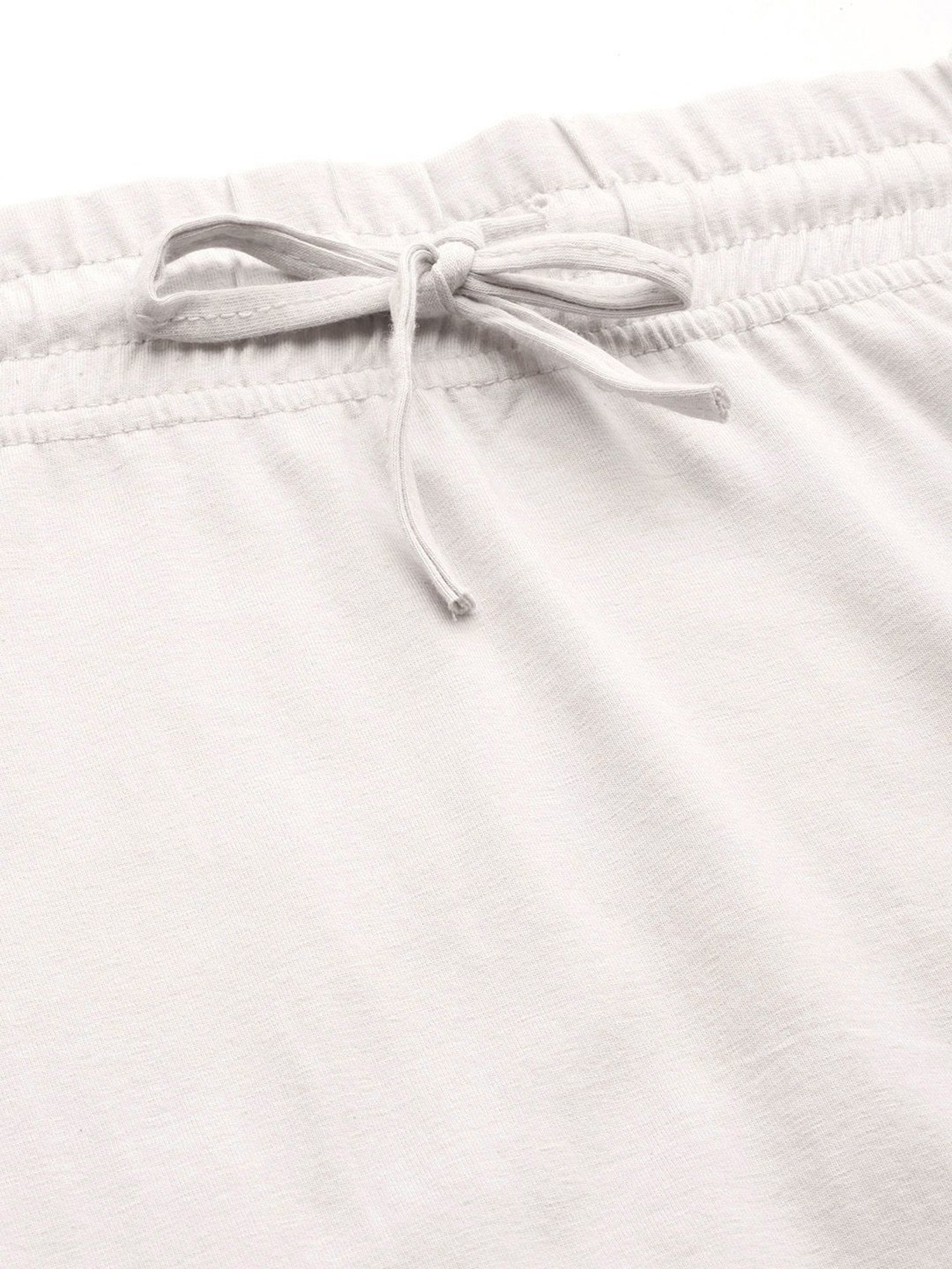 Ms.Lingies Grey Plain Saree Shapewear