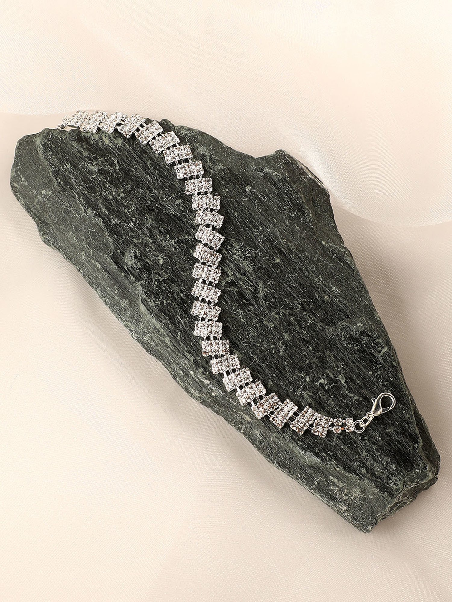 SOHI Geometric Tennis Bracelet For Women