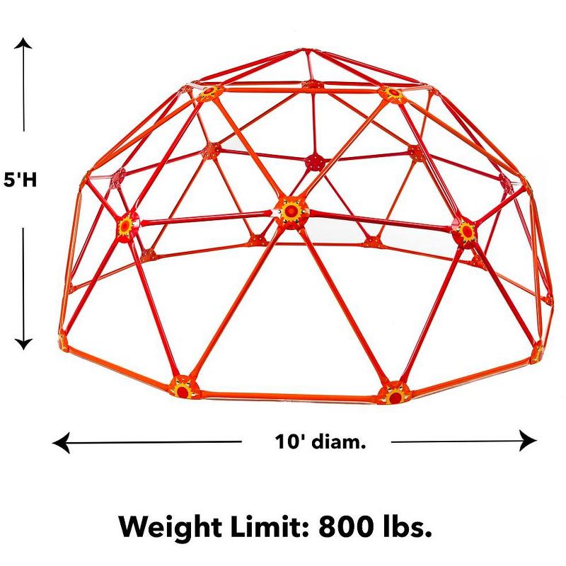 Funphix Climbing Gym Jungle Construction Buildable Indoor Outdoor Kids STEM Learning Toy Set Play Structure for Ages 2 through 12 Years, Multicolor