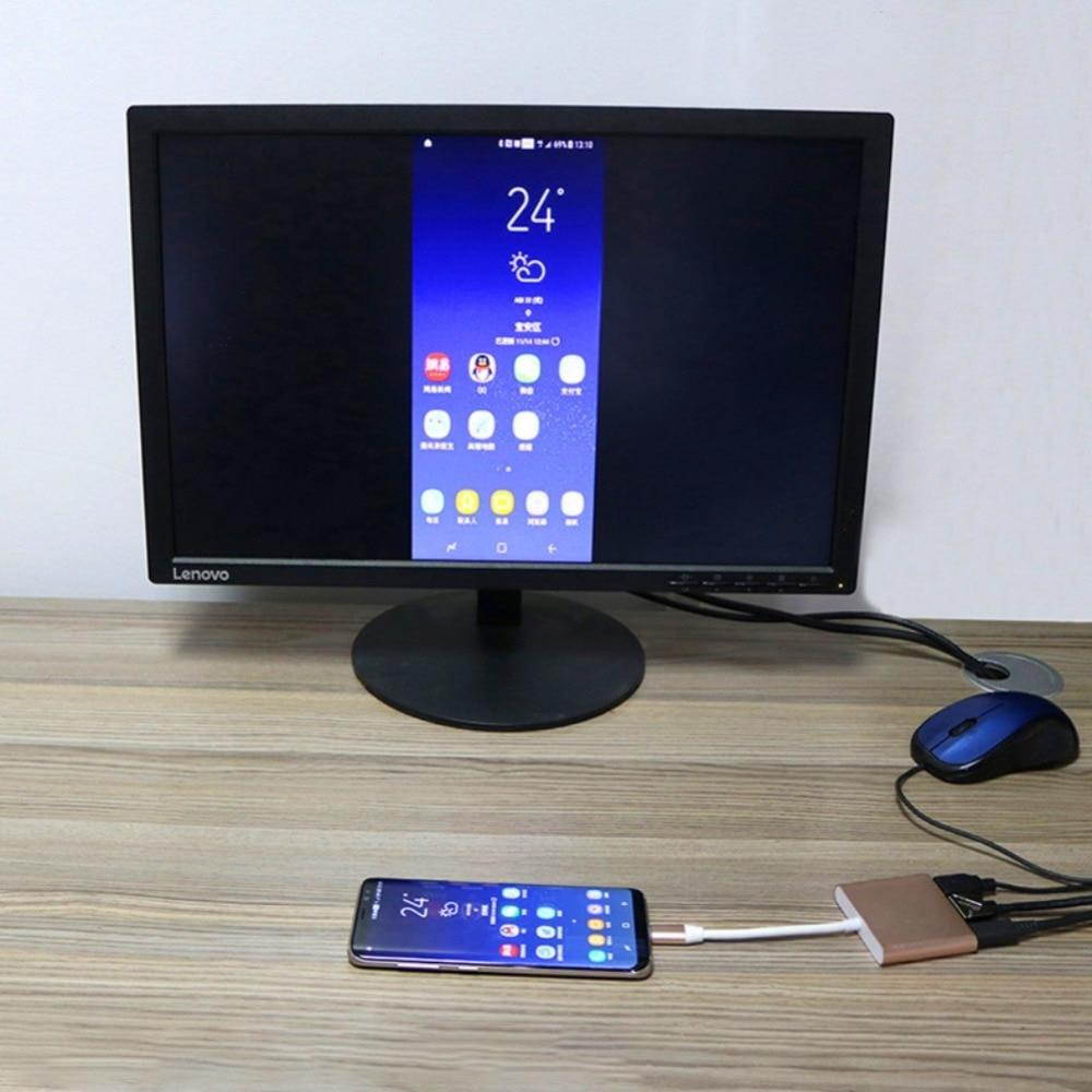 Replacement Dock for Samsung Galaxy USB 3.1 Type-C to HDMI Adapter for Nintendo Switch Console to TV Video Digital Converters