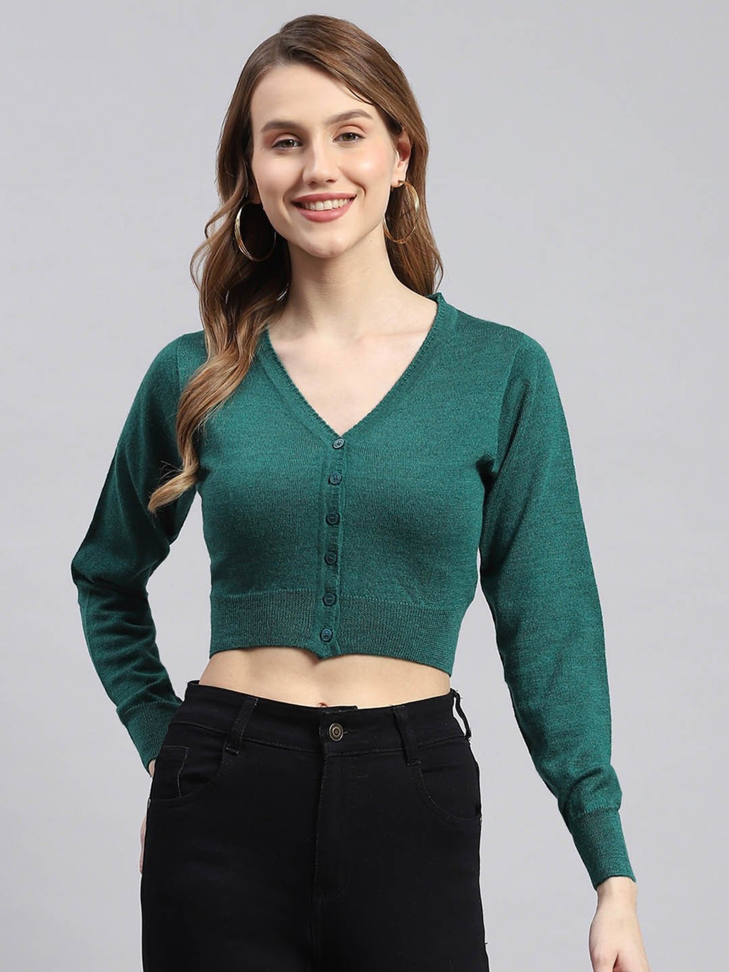 Monte Carlo Green Cardigan