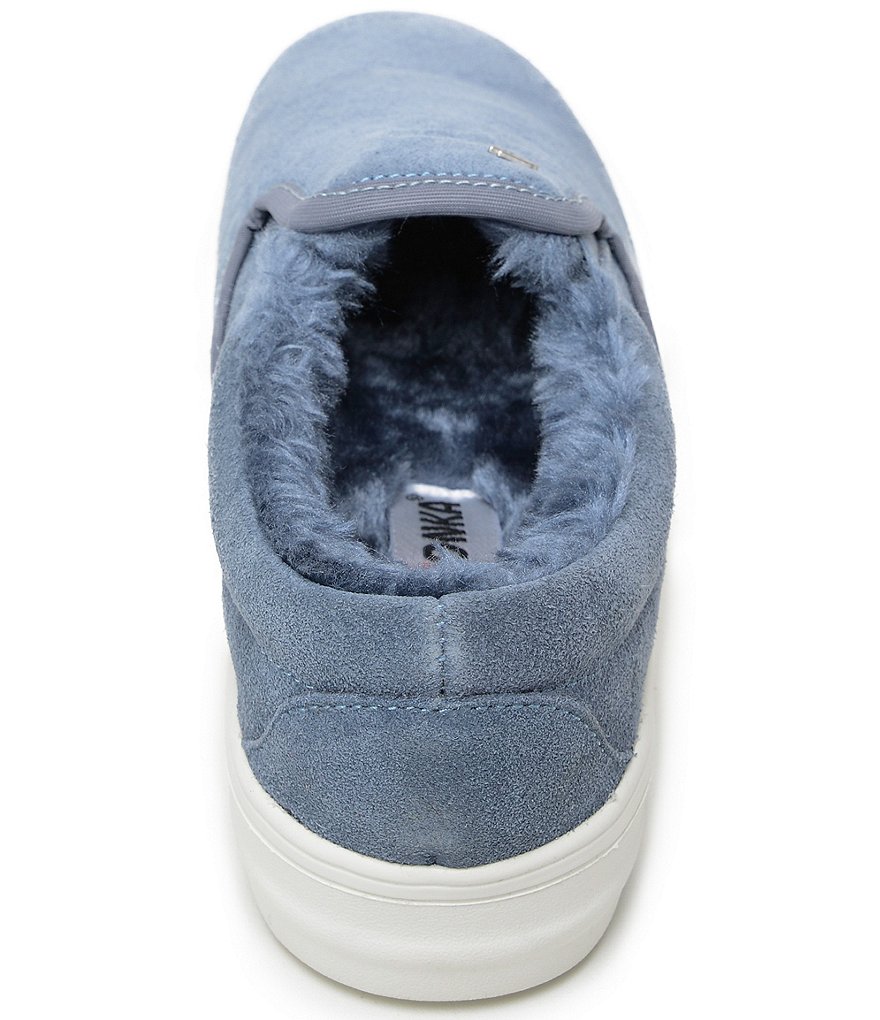 Minnetonka Women's Wilder Faux Fur Trim Sneakers