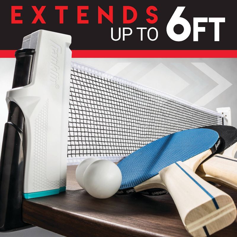 Franklin Sports Anywhere Table Tennis - White/Black