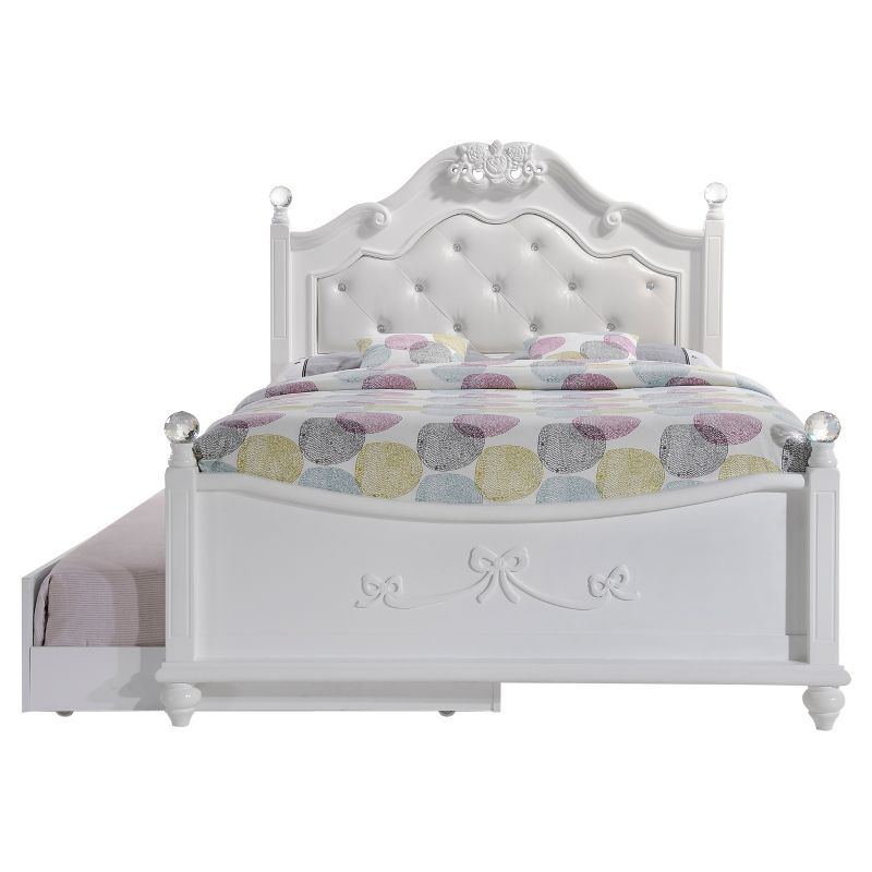 Annie Bed with Trundle - Full - White - Picket House Furnishings