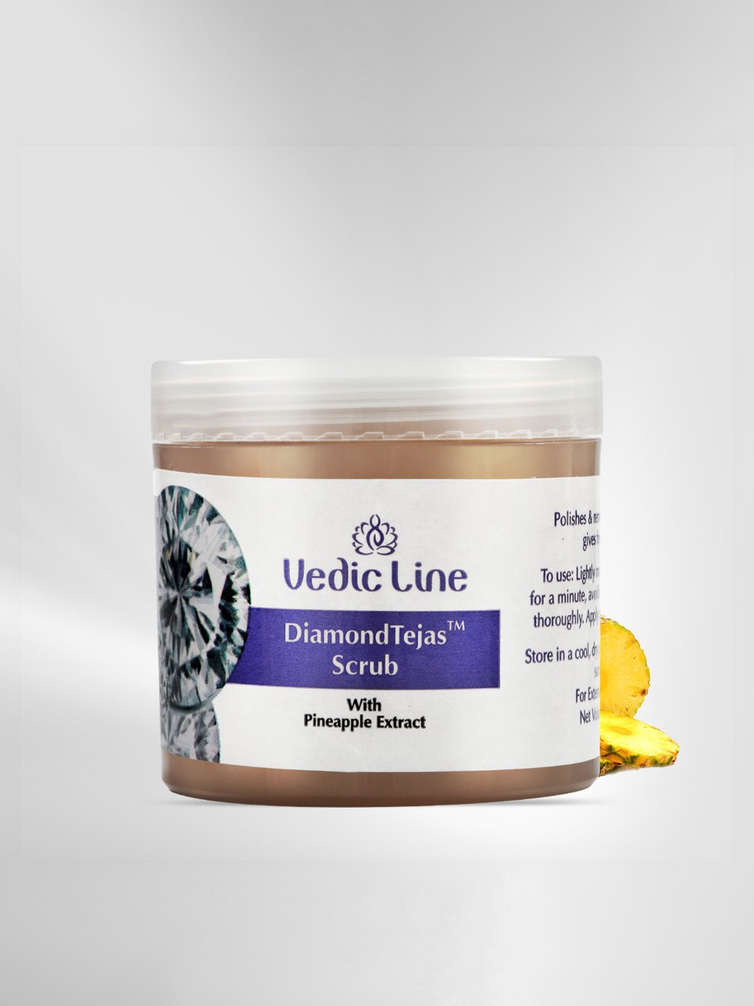 VEDIC LINE Diamond Tejas Scrub - 100 ml