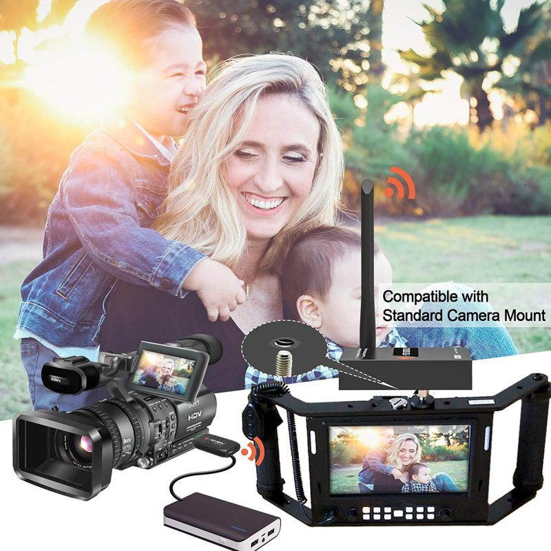 J-Tech Digital 1080p@60Hz Wireless HDMI Extender Adapter Dongle Up To 100' Distance IR Support [JTECH-WDEX-30M]