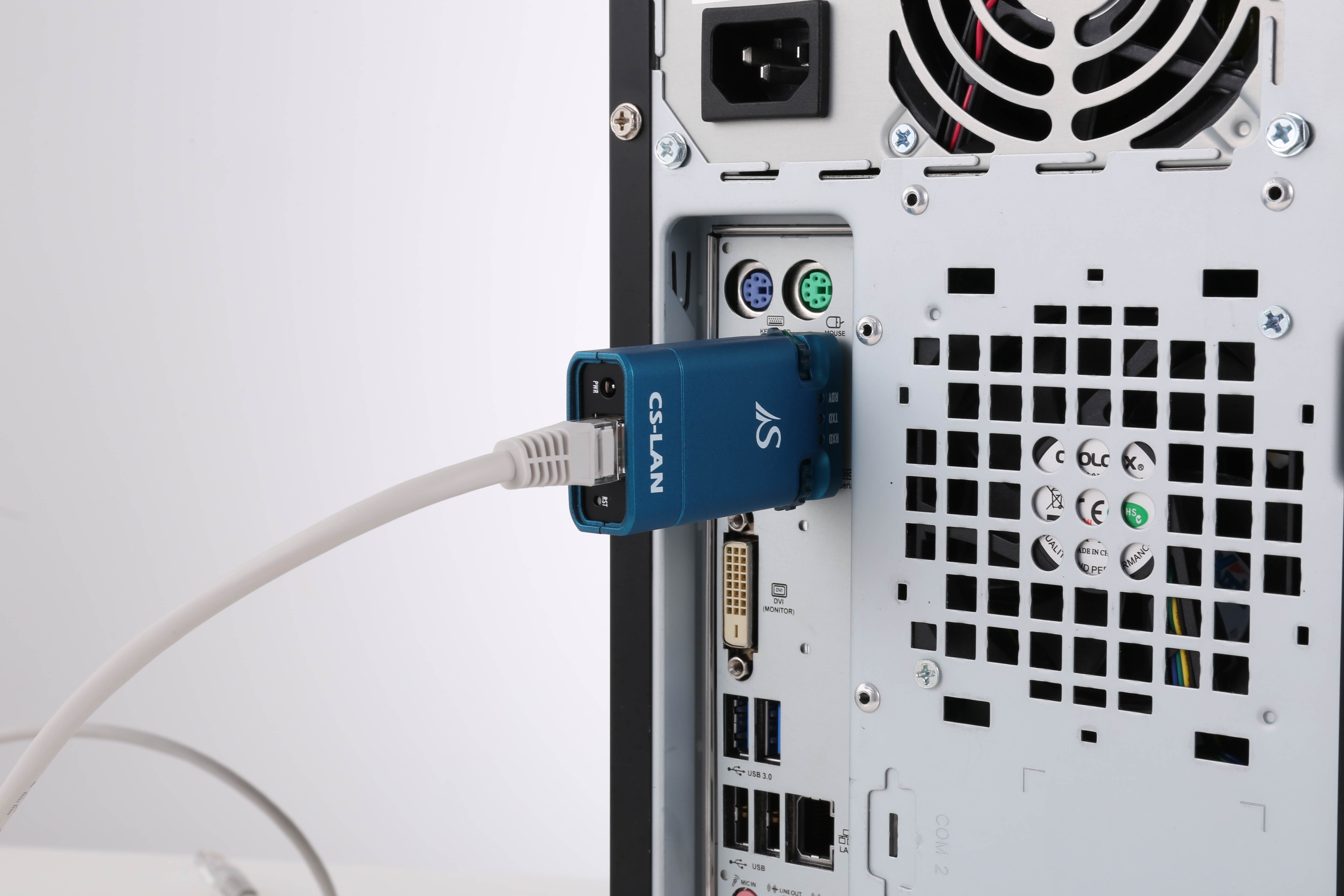 SystemBase - RS232 Serial to RJ45 Ethernet Adapter/IP Device Server Ethernet Converter (CS-LAN)