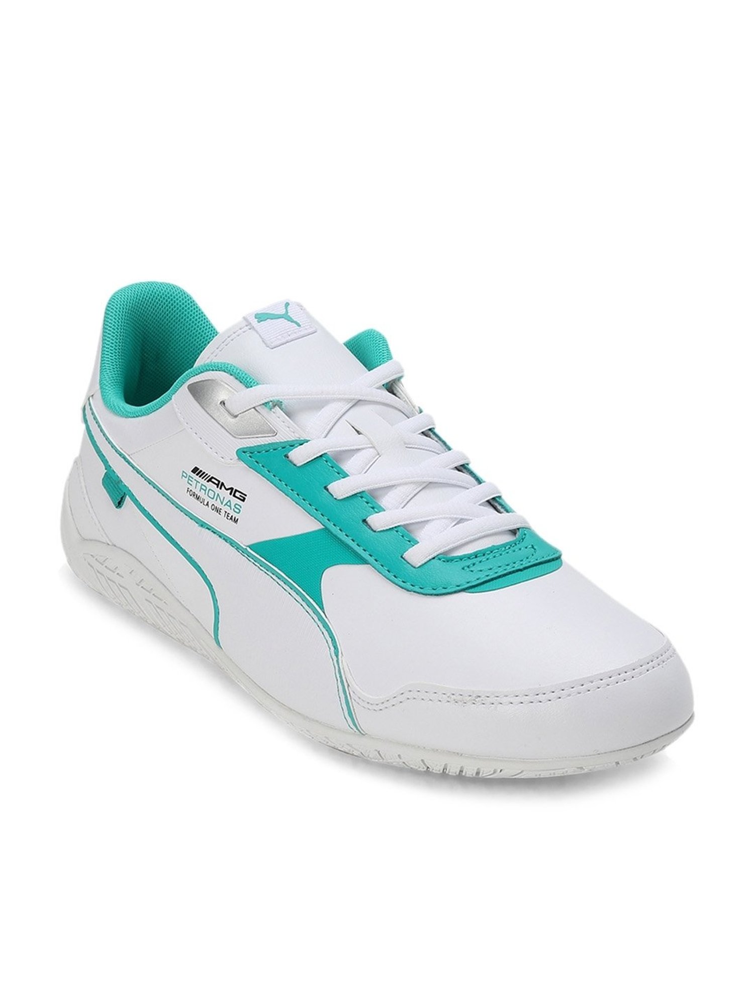 Puma Men's Mercedes AMG Petronas RDG Cat 2.0 White Casual Sneakers