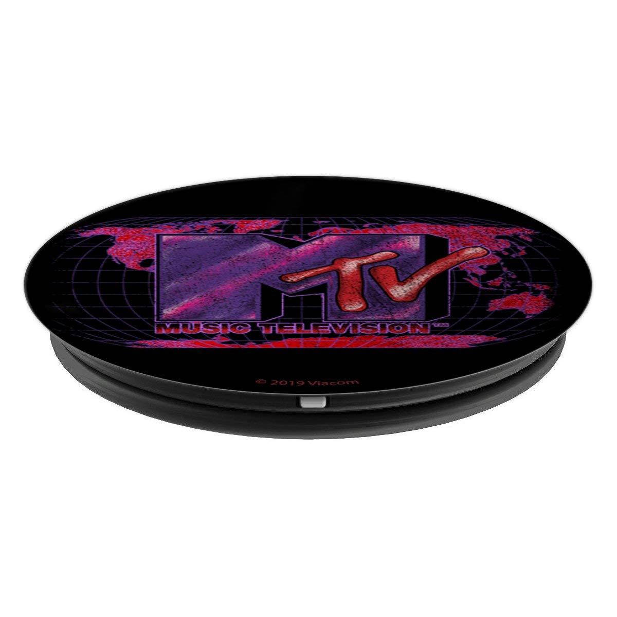 MTV Music Television Global Domination Logo PopSockets Grip and Stand for Phones and Tablets