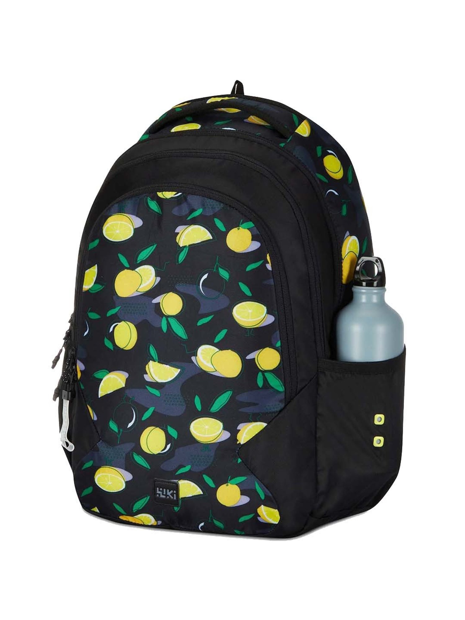 Wiki 29.5 Ltrs Black Medium Backpack