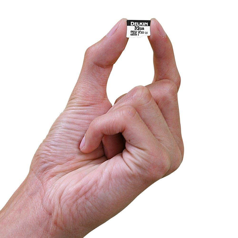 Delkin DDMSDW66032G Devices 32GB Advantage microSDHC UHS-I (U3/V30) Memory Card