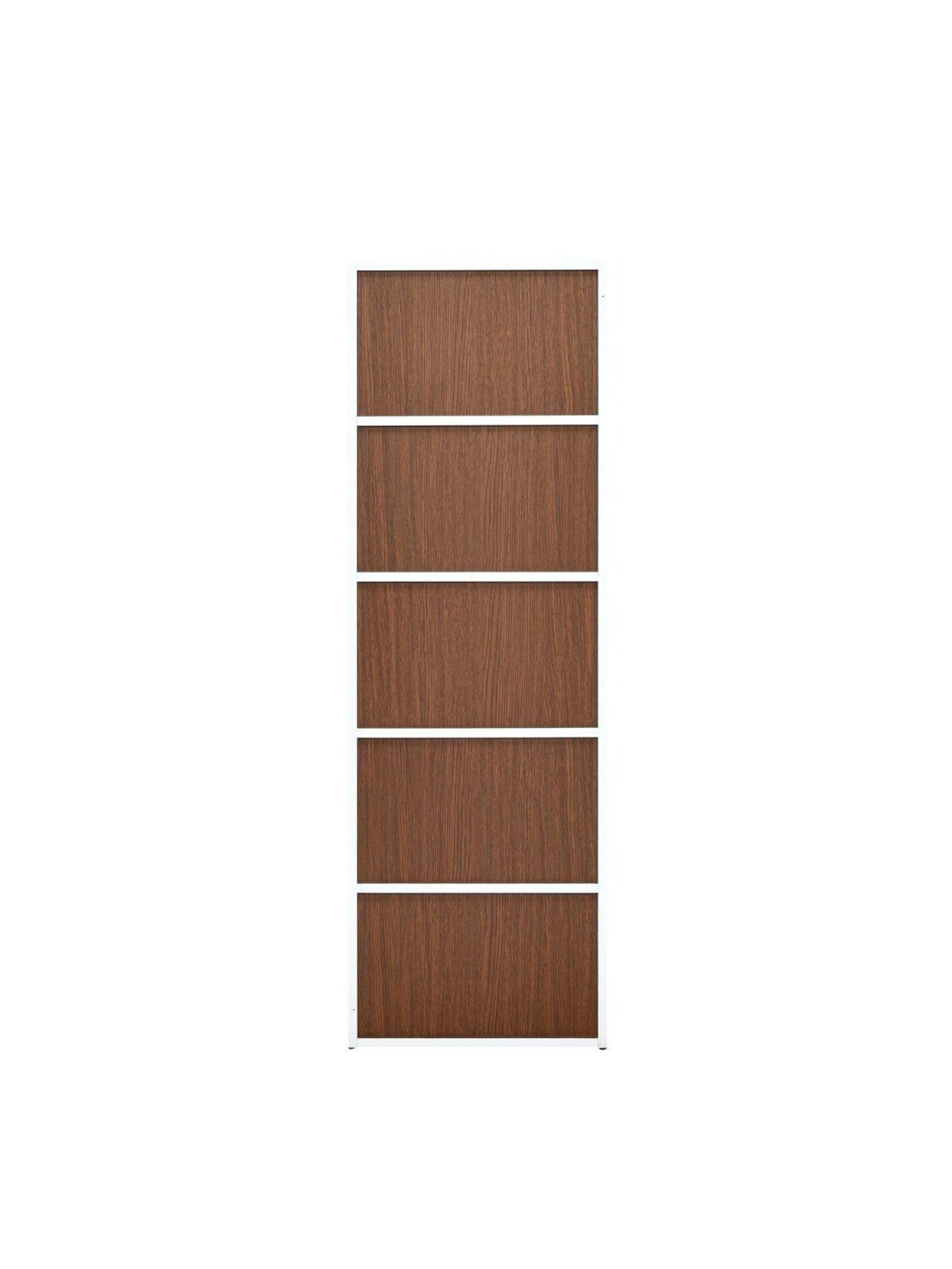 Nilkamal Halo Urban Walnut Engineered Wood 5 Tier Storage Cabinet
