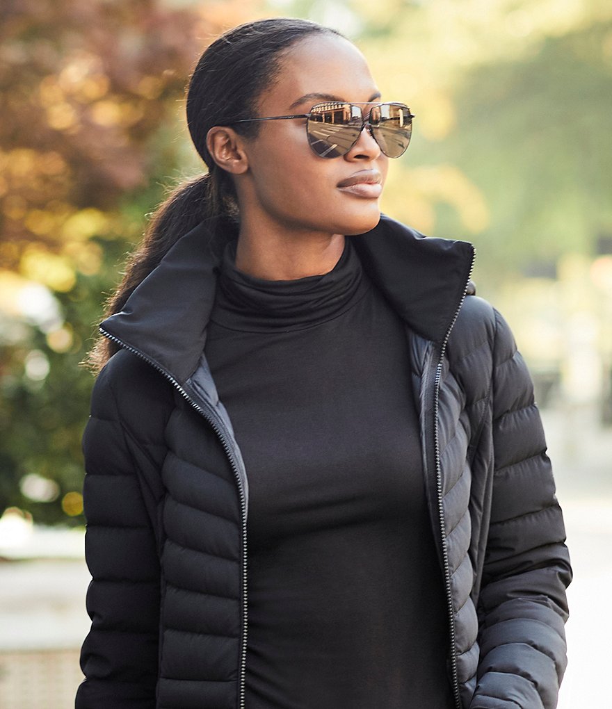 DIFF Eyewear Maeve Aviator Sunglasses