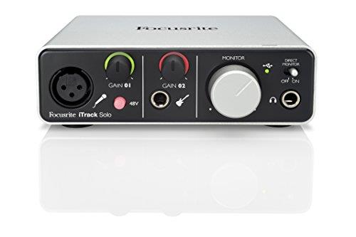 Focusrite iTrack Solo Audio Interface (Lightning Version)