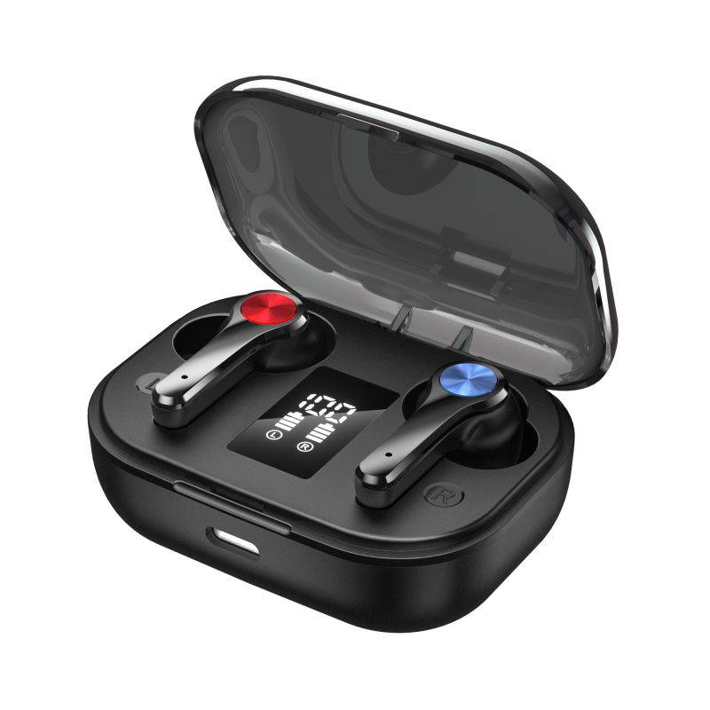Wireless Earbuds, Nurbenn TWS Bluetooth 5.0 Headphones True Wireless Ear Buds IPX7 Waterproof Dual Built-in Mic Earphones with 4000mAh Charging Case for 120H Extended Playtime