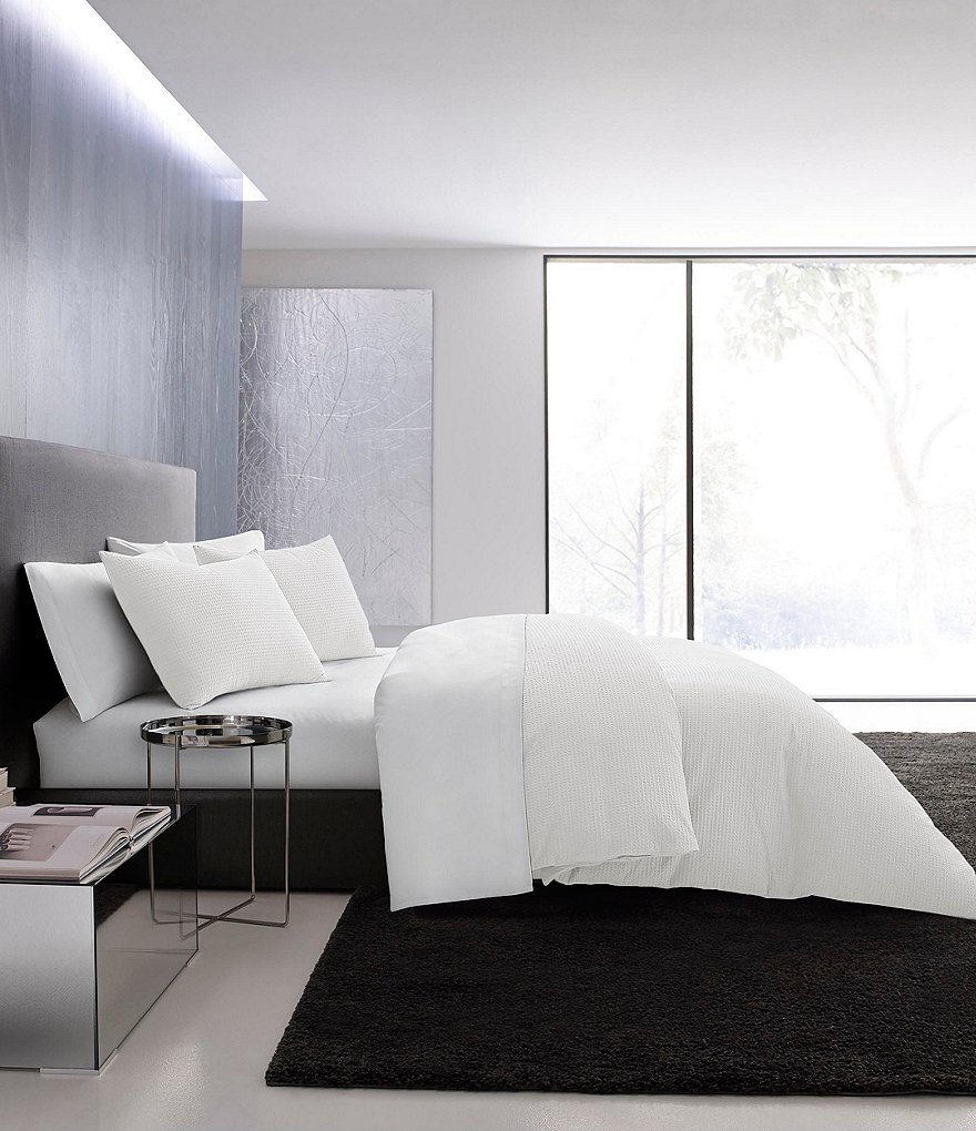 Vera Wang Waffle Pique Comforter Mini Set