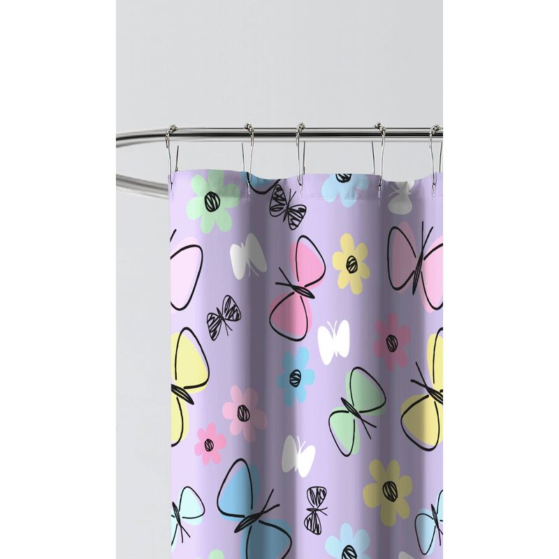 Sweet Butterfly Shower Curtain - Dream Factory