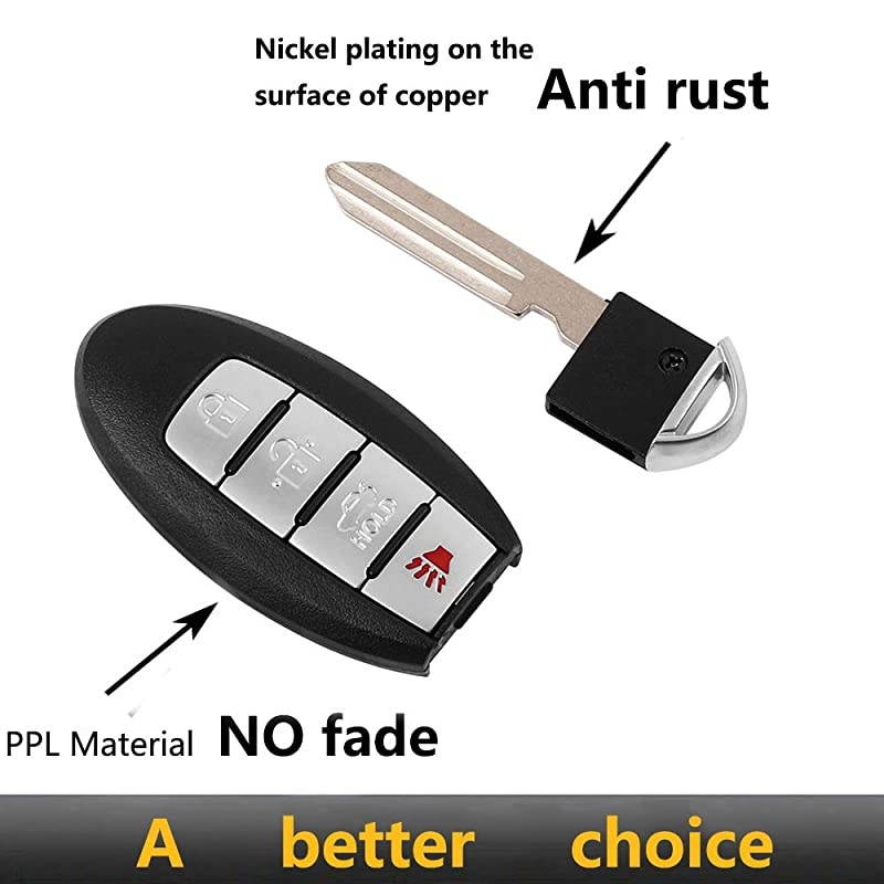 Fob Compatible with Nissan Altima Maxima 2016 2017 KR5S180144014 7812DS180204