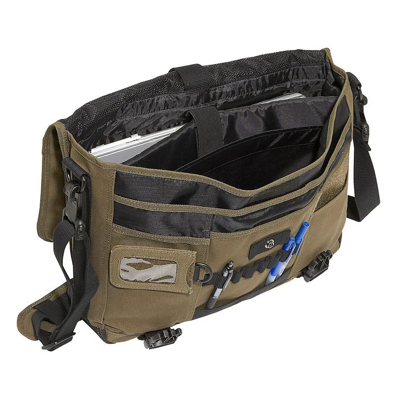 Mobile Edge ECO 17.3 Inch Laptop Messenger Bag - Eco-Friendly (MECME9), Olive