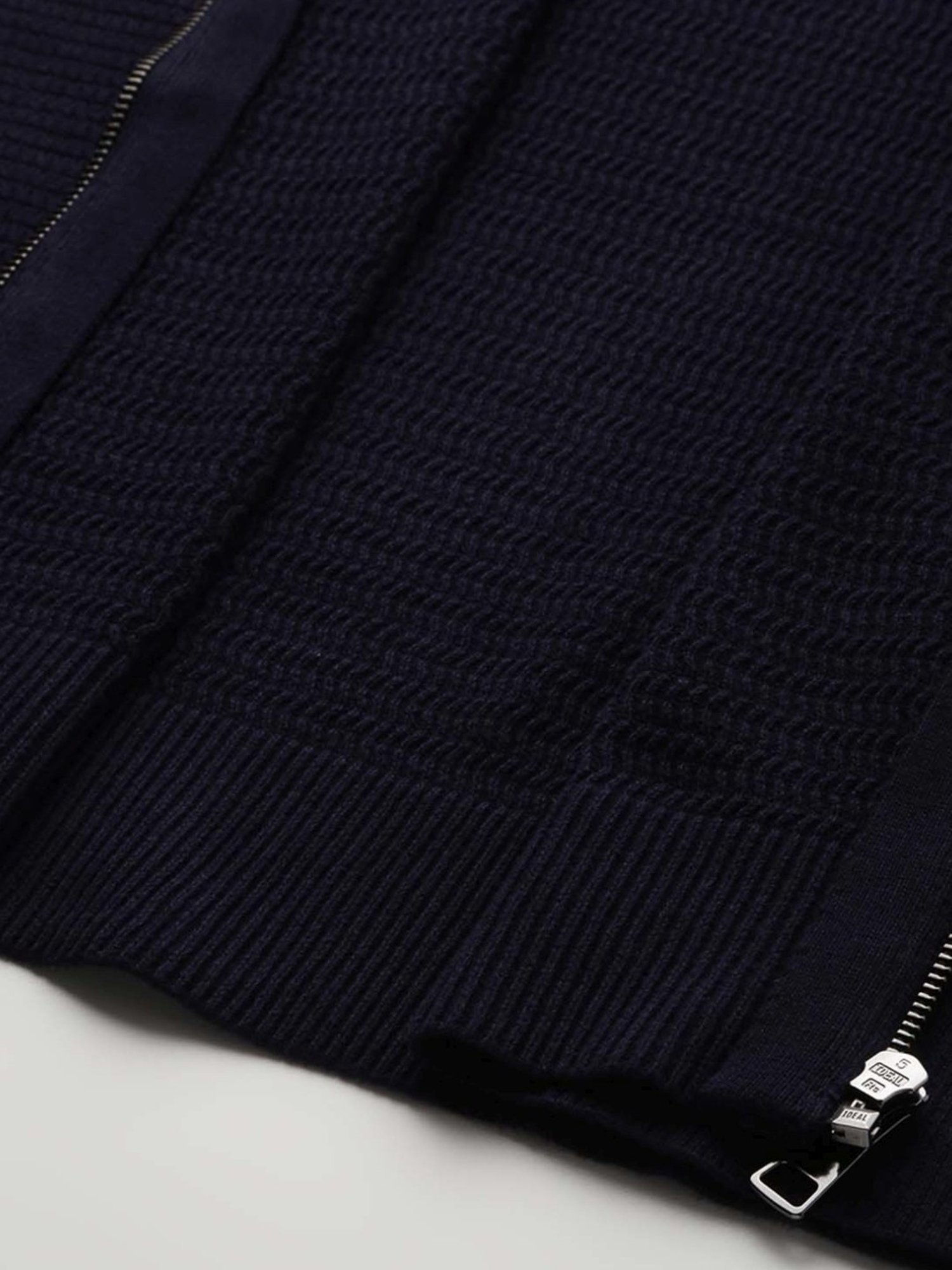 Tommy Hilfiger Desert Sky Cotton Regular Fit Self Pattern Sweater