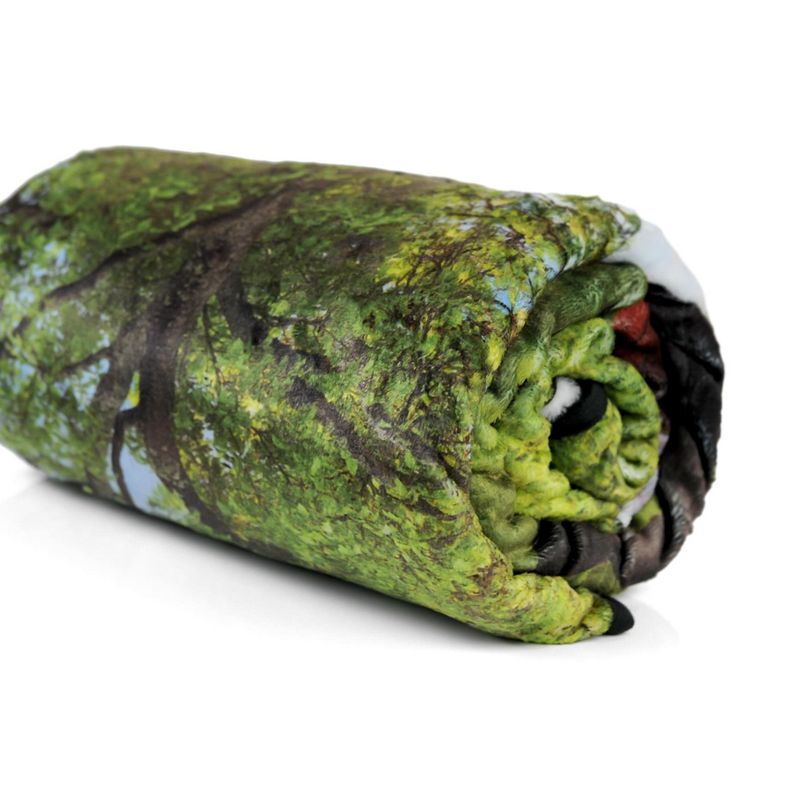 Surreal Entertainment The Office Sunday Afternoon Art Style Fleece Throw Blanket | 60 x 45 Inches