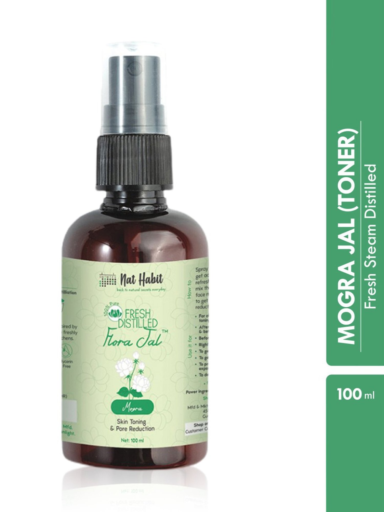 Nat Habit Pure Mogra Flora Jal - 100 ml