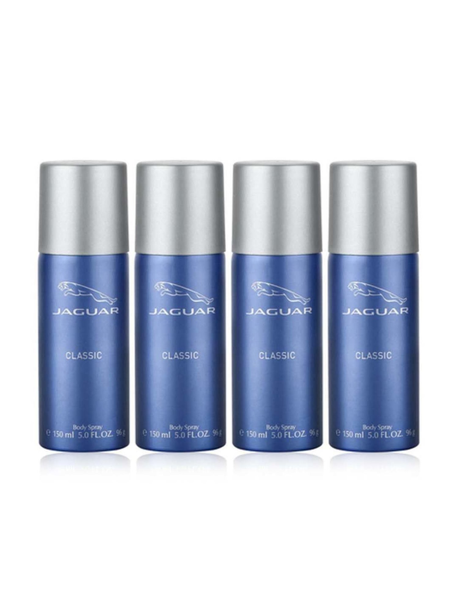 Jaguar Classic Deodorant Spray (Pack of 4)