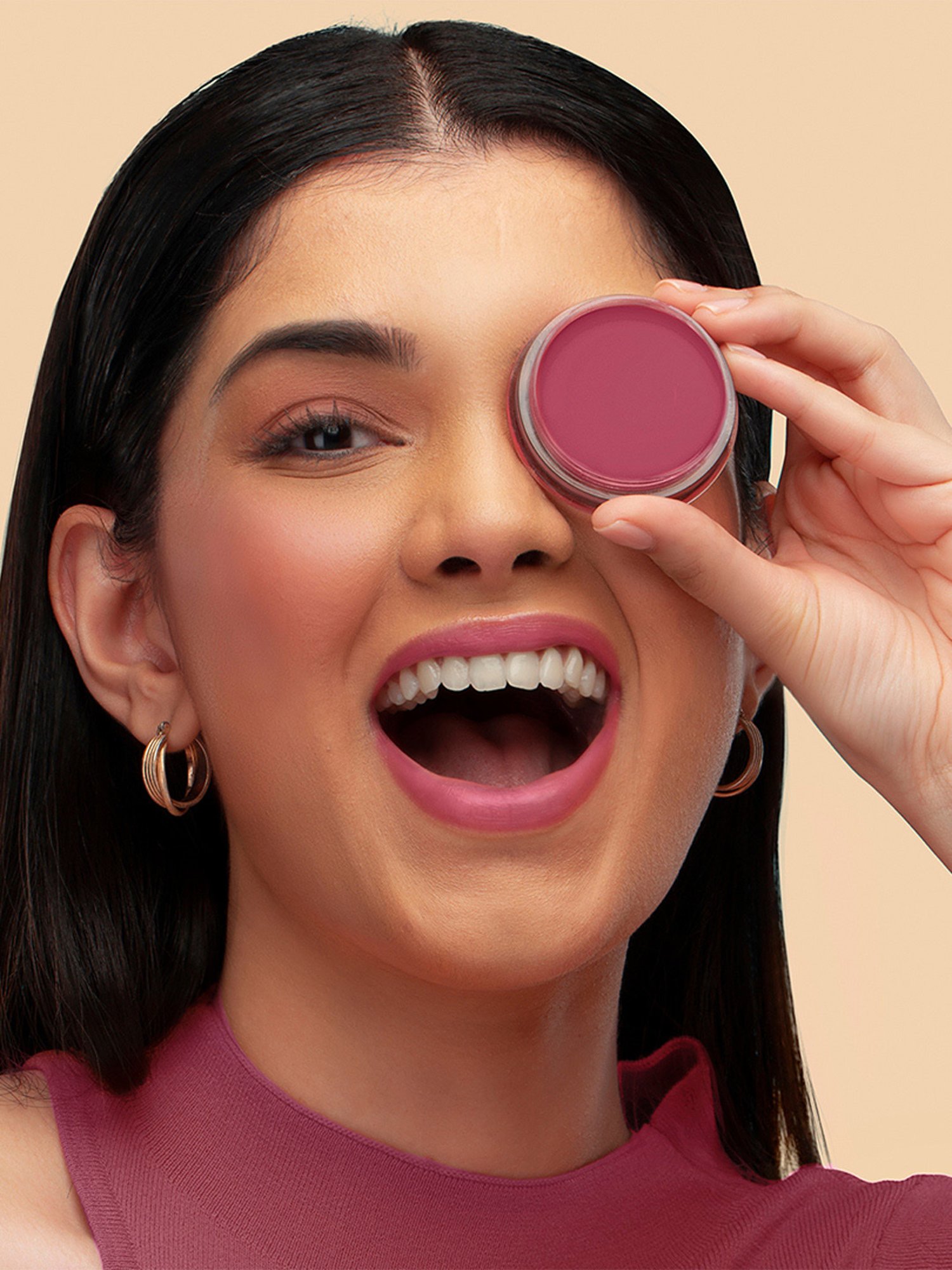 MyGlamm LIT Lip and Cheek Rouge Berry Bliss - 10 gm