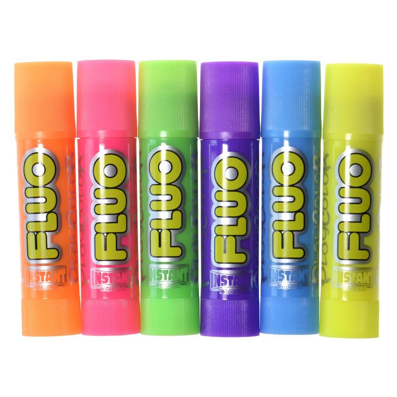 Paint Sticks Fluorescent 6ct - Playcolor