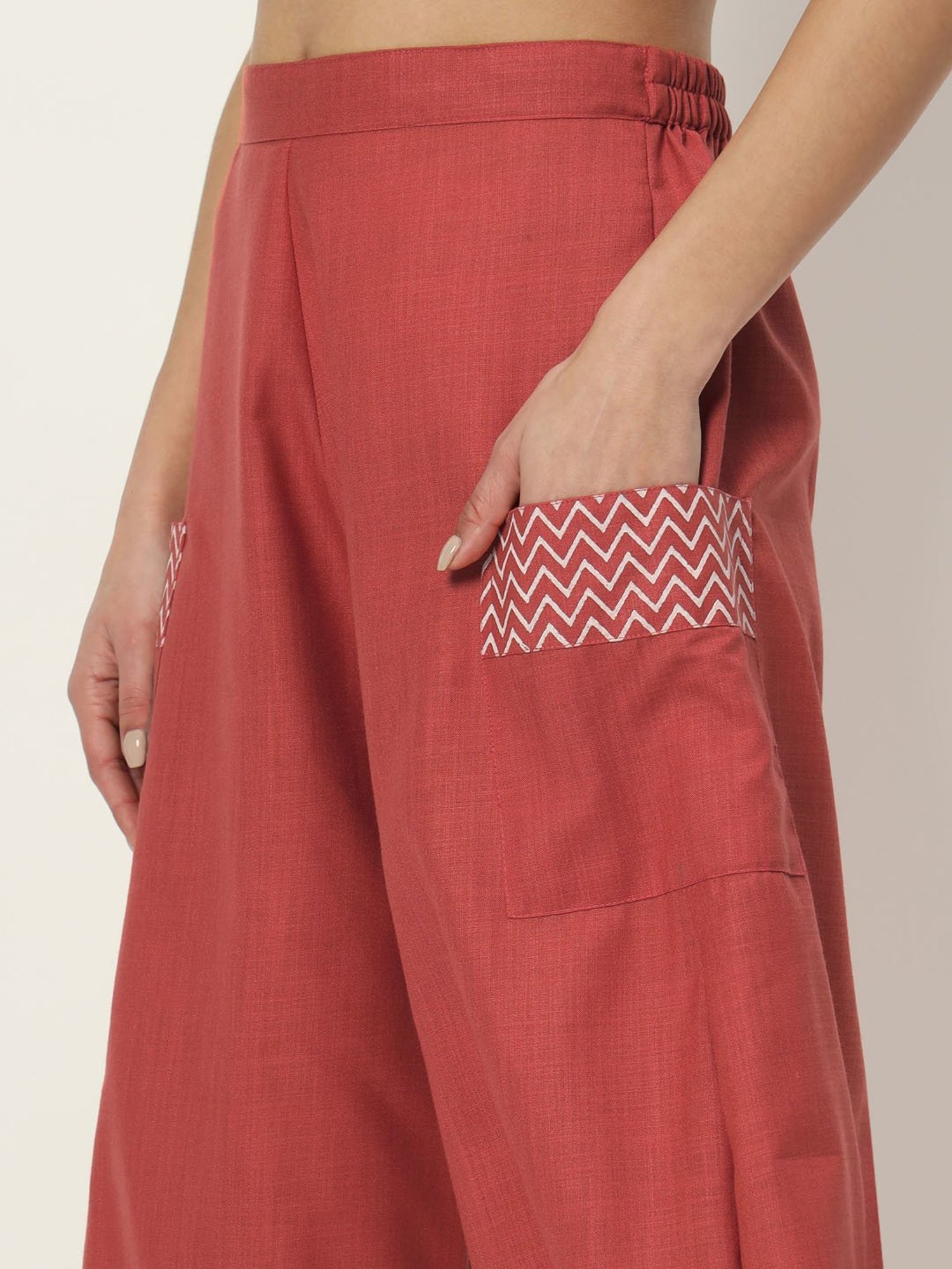 9rasa Coral Cotton Pants