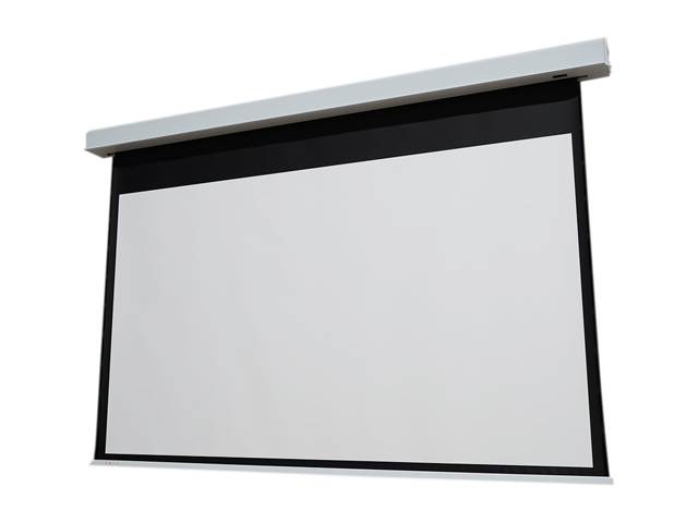 EluneVision 106 inch Ref. AudioWeave 4K In-Ceiling Tab-Tensioned Projector Screen