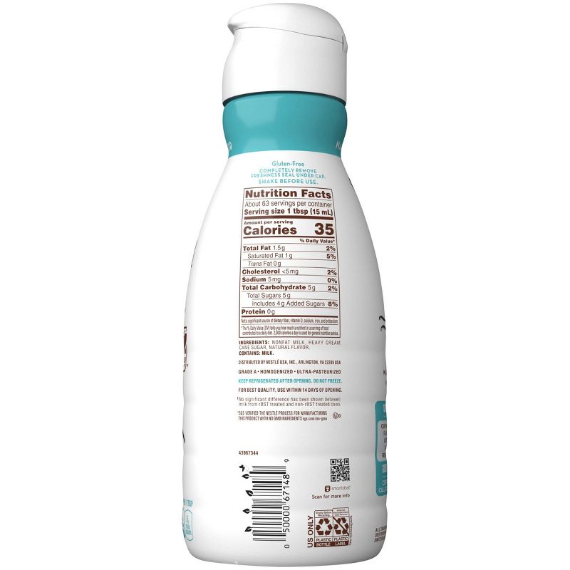 Coffee Mate Natural Bliss Vanilla Coffee Creamer - 1qt