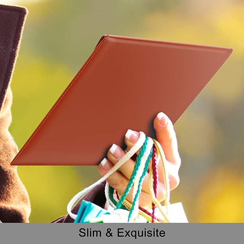 6" Sleeve Case Compatible with All New Kindle 10th Gen 2019/Kindle Paperwhite 2018, PU Leather Pouch Protective Bag Cover Fits Kindle Voyage/Oasis 6"/Kindle 8th Gen E-Reader - Light Brown