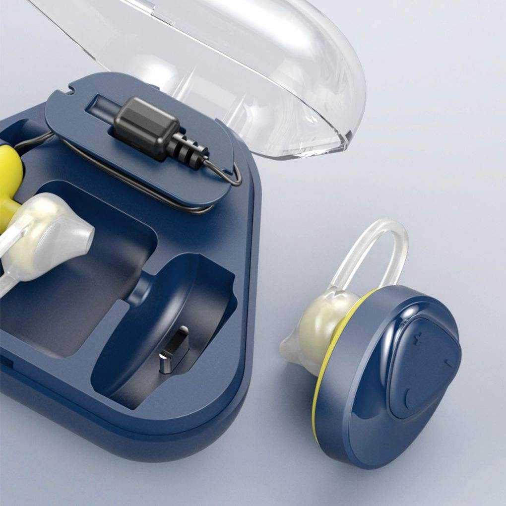 Zgeer Mini Wireless Bluetooth 4.2  Headset Dual Ear Stereo HiFi Earphone Earbuds with Charging Box