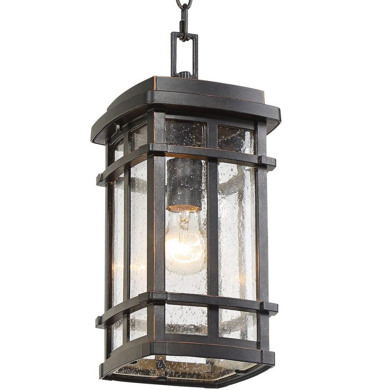 Bel Air Lighting Outdoor Hanging Pendant Black
