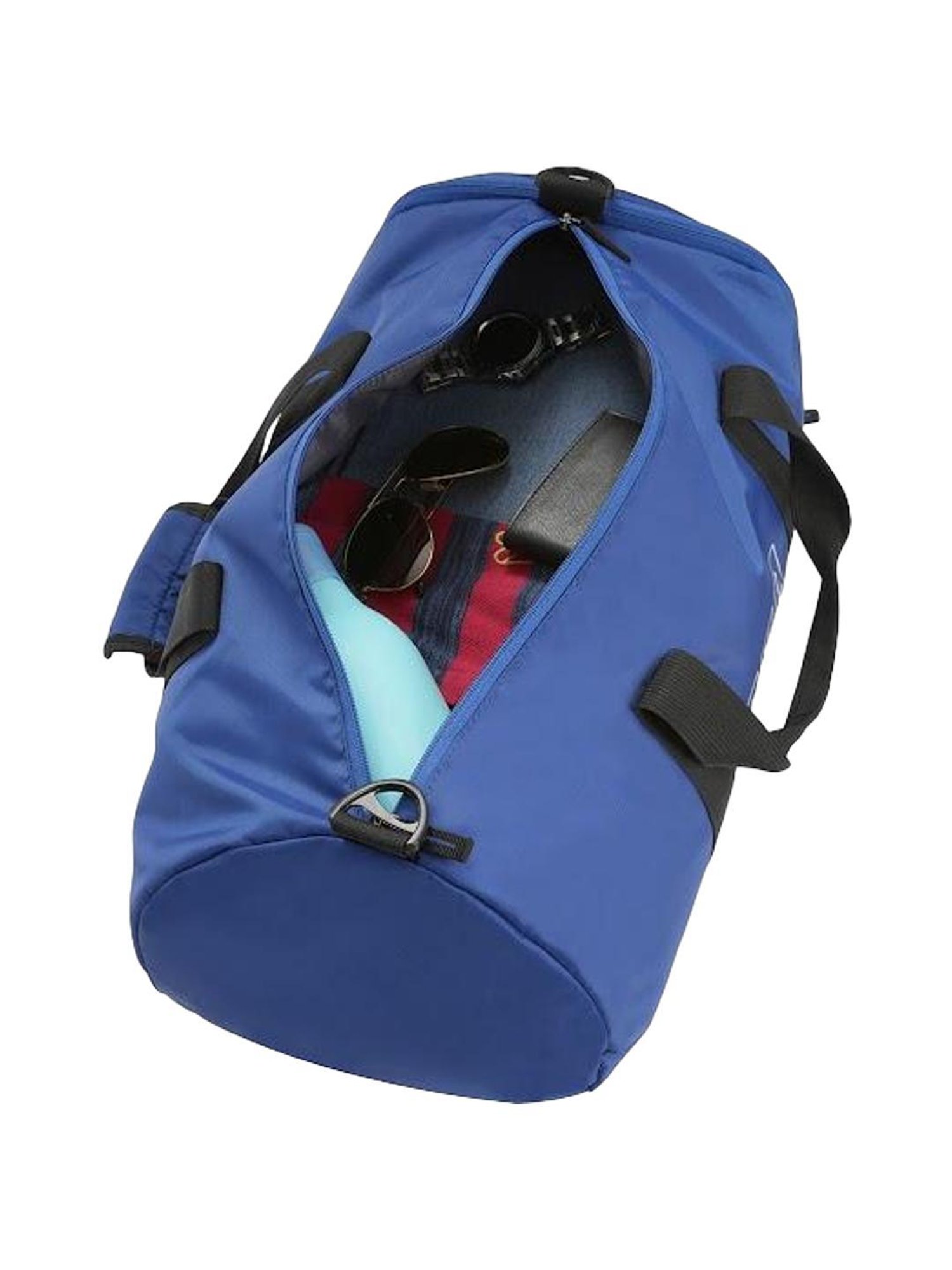 Aeropostale Dryden Electric Blue Polyester Printed Duffle Bag