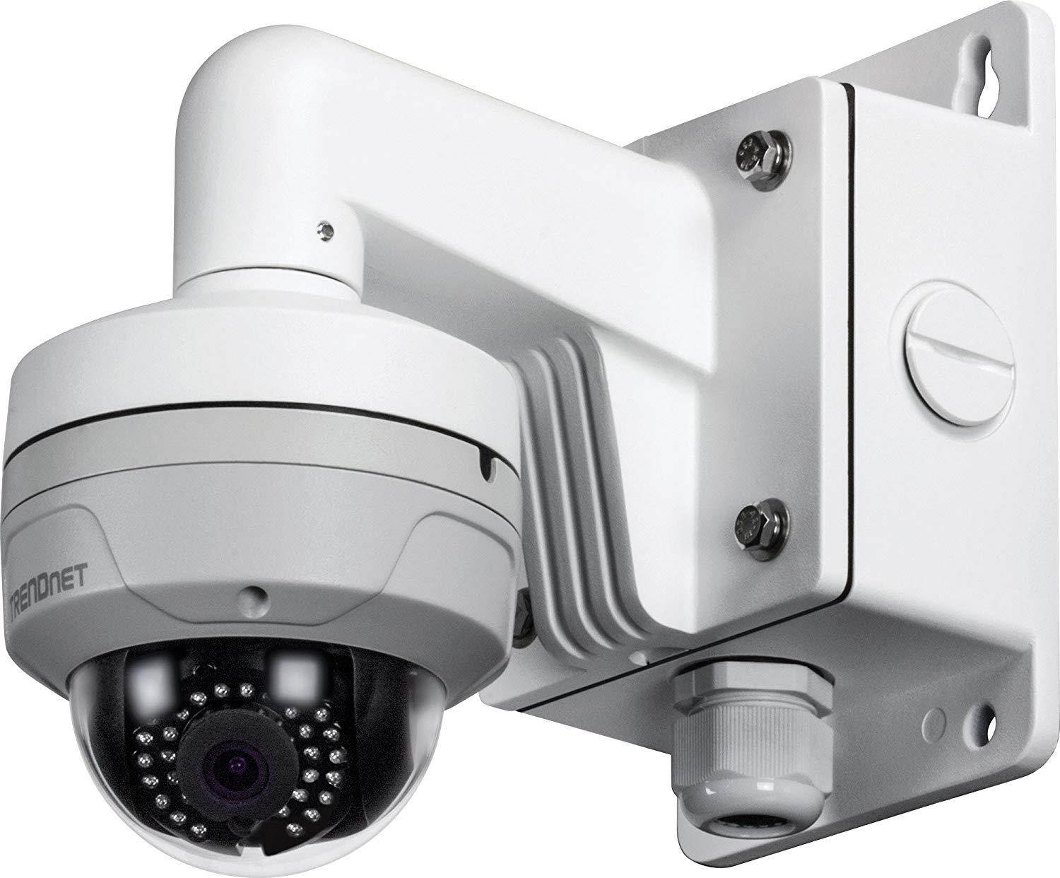 TRENDnet Compact Outdoor Wall Mount Bracket for Dome Cameras, Mount, Compatible with TRENDnet Dome Cameras: TV-IP311PI/TV-IP321PI/TV-IP315PI, TV-WS300