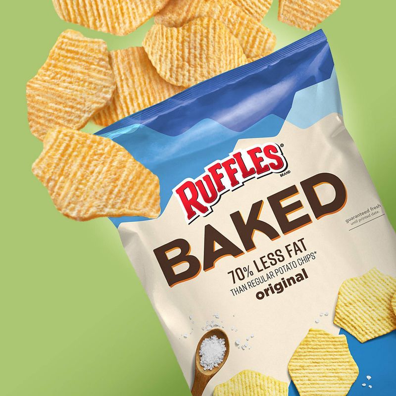 Ruffles Oven Baked Original Potato Crisps - 6.25oz