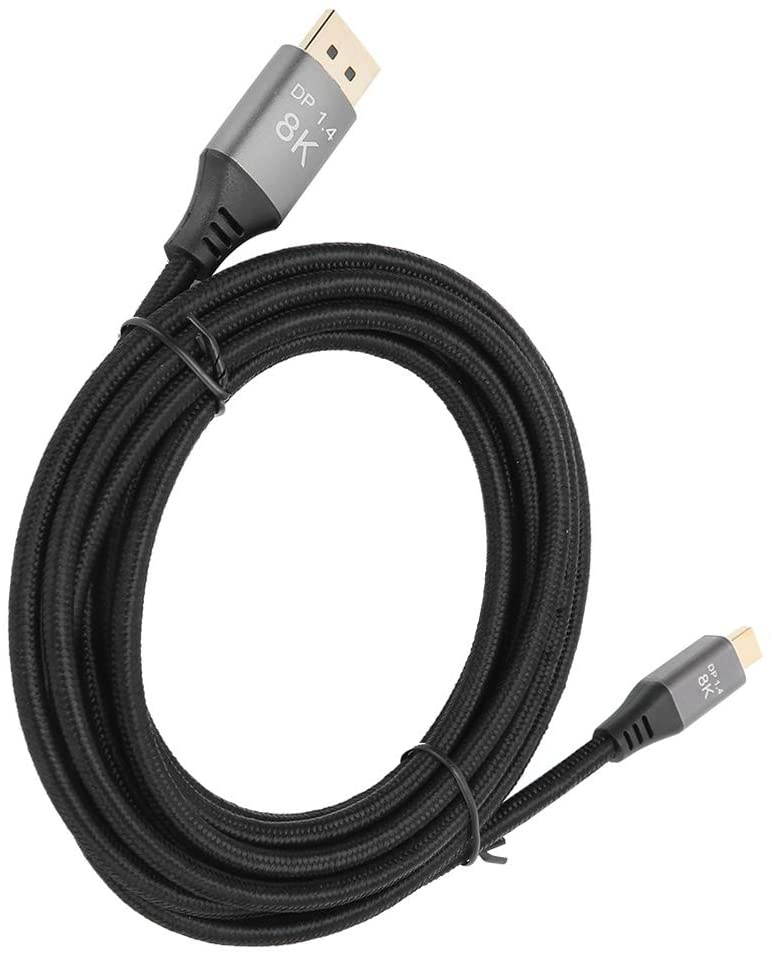 Mini DP to DP Cable Adapter Cable Mini DPto DP Cable Small Size Sturdy Adapter Cable Lightweight Mini DP to DP Cable Wire for Computers for PC