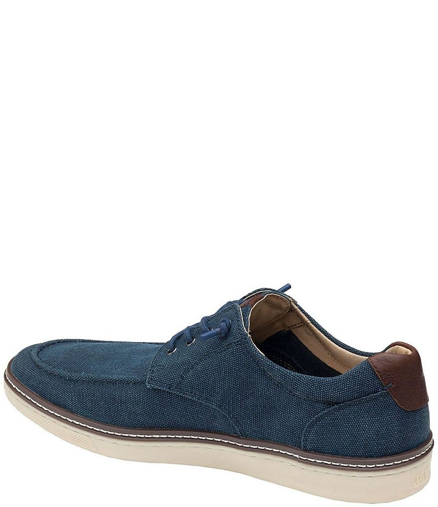 Johnston & Murphy Men's McGuffey Canvas Elastic Lace Slip-Ons
