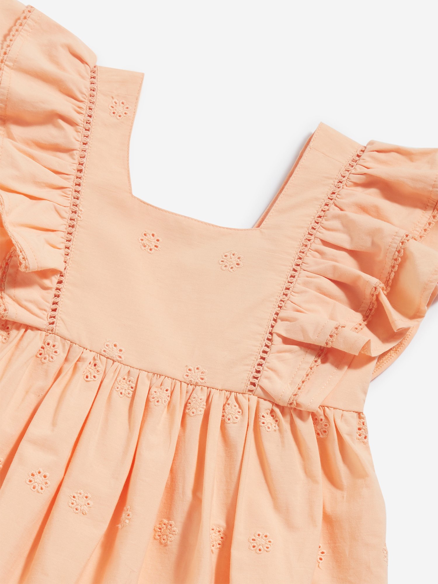 HOP Kids by Westside Peach Empire Dress