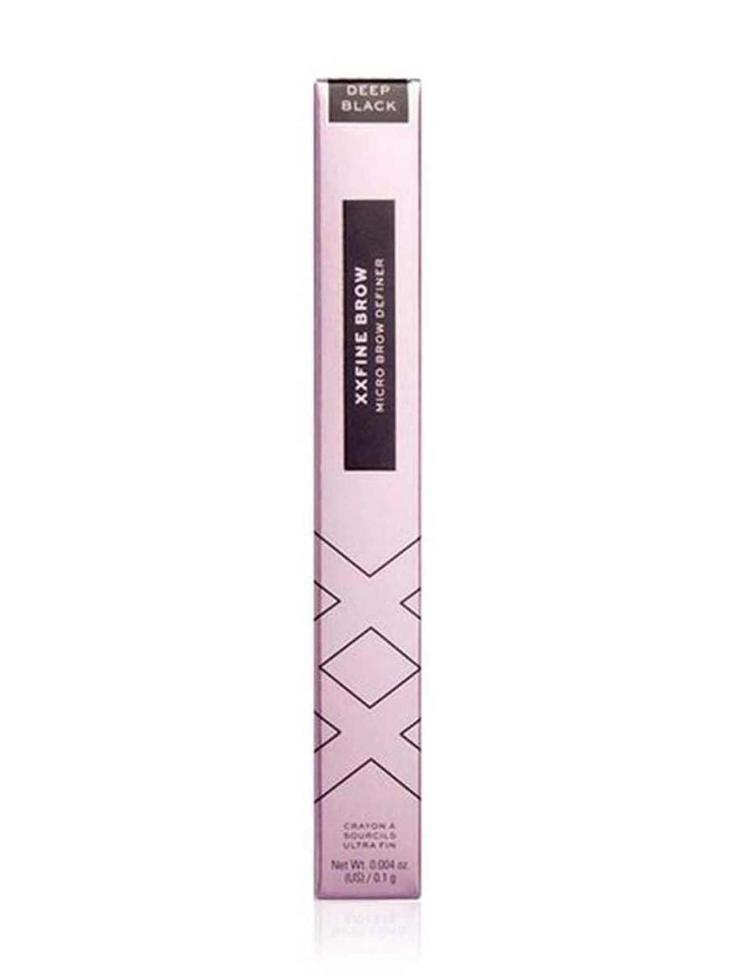XX Revolution XXfine Micro Brow Pencil Deep Black - 0.1 gm